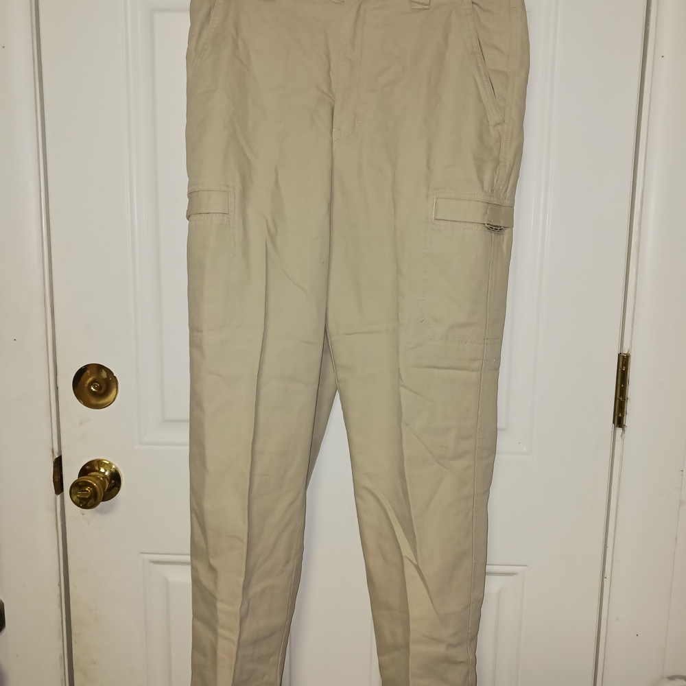 Vintage L.L. Bean Flannel-line Cargo Pants Size 31×29